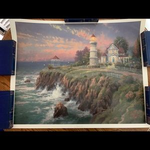 Thomas Kinkade Lithograph - “Victorian Light” (1999)